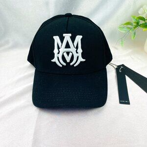 Brand new AMIRI white label black cap